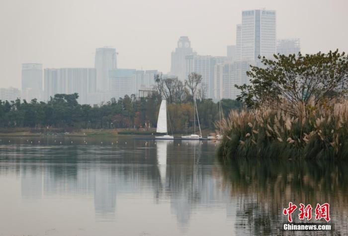 资料图：成都一公园内草木葱郁，湖水荡漾。<a target=<em></em><em></em>'_blank<em></em><em></em>' href=<em></em><em></em>'http://www.chinanews.com/<em></em><em></em>'>中新社</a>记者 杜洋 摄